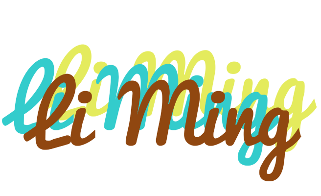Li Ming cupcake logo